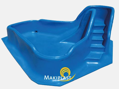 Piscine Hexagonale De Jardin Makiplast